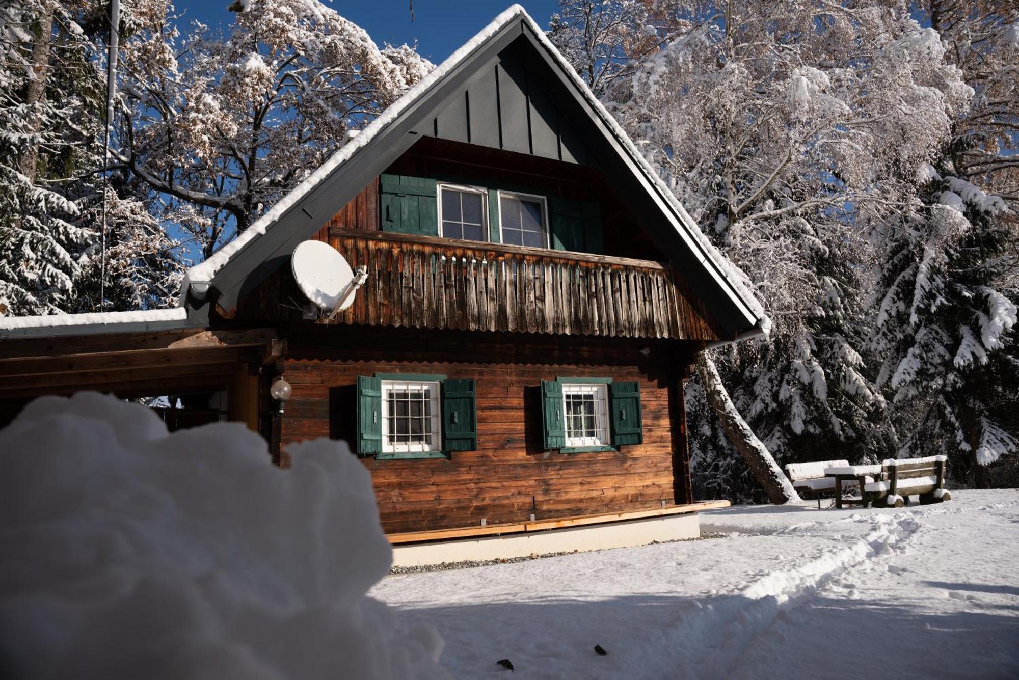 Gregor'S Ferienhaus Im Wald Villa Edelschrott Bagian luar foto